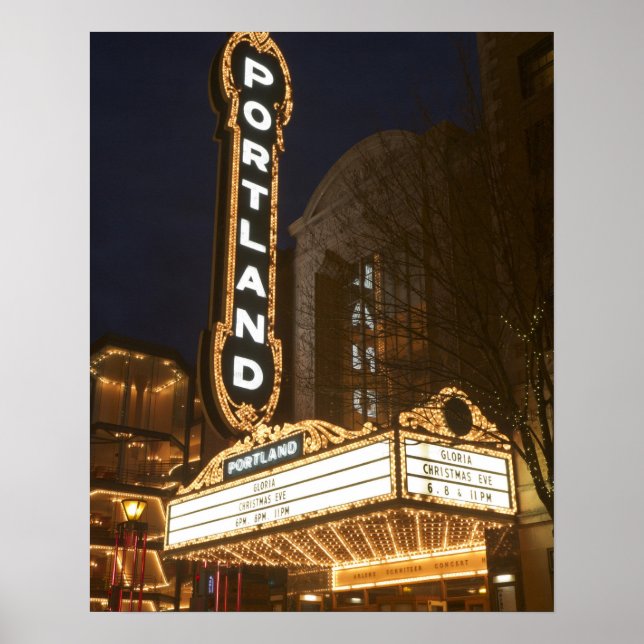 Affiche Marque de l'auditorium Arlene Schnitzer (Devant)