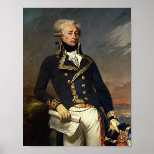 Affiche Marquis de Lafayette Painting