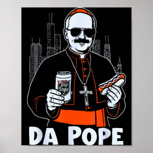 Affiche Marraine de Chicago Pe Leo Xiv Da Pe New Pe Hommag