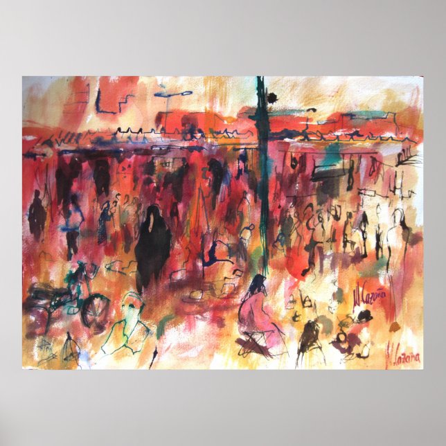 Affiche Marrakech (Devant)