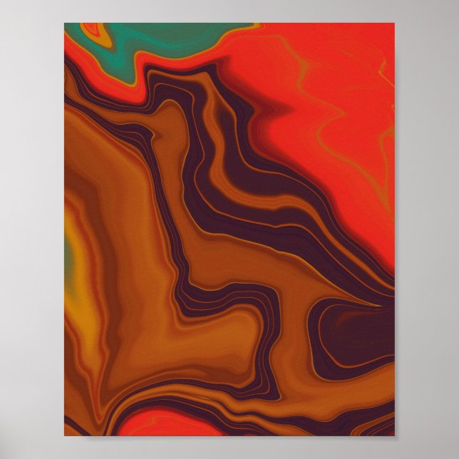 Affiche marron (Devant)