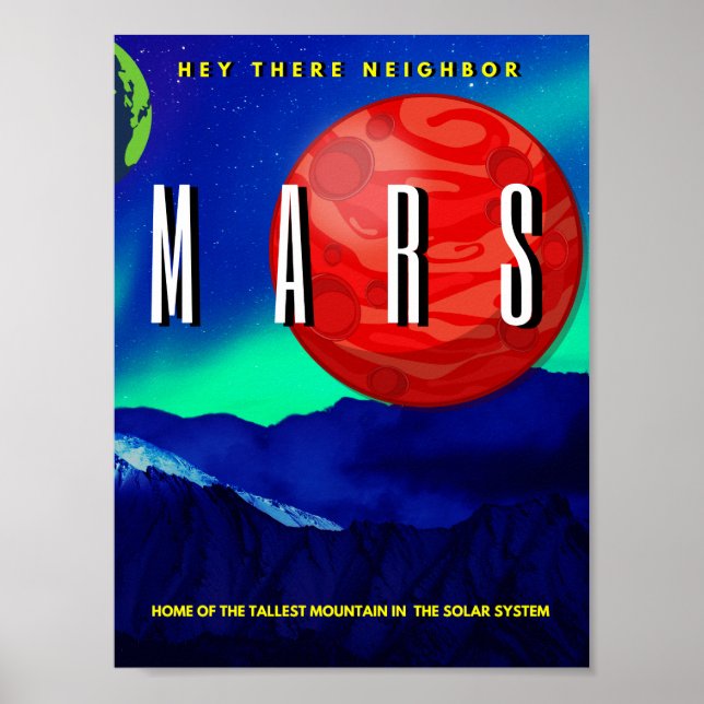 Affiche Mars (Devant)