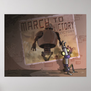 Affiche Mars à la victoire