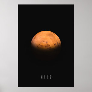 Affiche Mars - La planète rouge et la prochaine frontière 