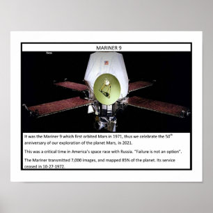 Affiche Mars Mariner 9