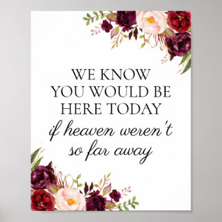 Affiche Marsala Nous Savons Que Vous Seriez Ici Aujourd'Hu