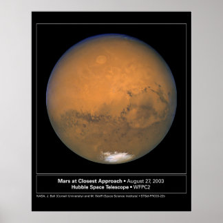 Affiche MarsAtClomostApproach-2003-22b