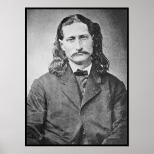 Affiche Marshal Wild Bill Hickok Old West Gunfighter