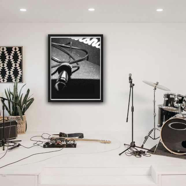 Affiche Marshall Amp & Jack Lead (version B&W) (Créateur téléchargé)