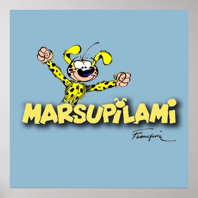 Affiche marsupilami (Devant)