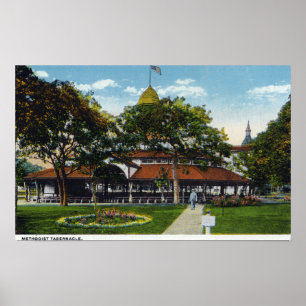 Affiche Martha's Vineyard, View of Methodist