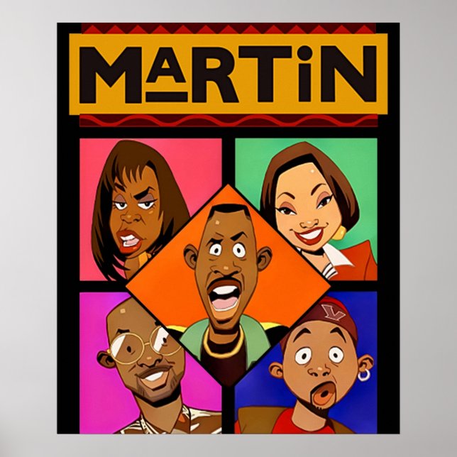 Affiche Martin et ses amis (Devant)