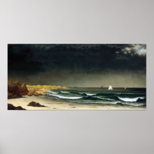 Affiche Martin Johnson Heade s'approche de Storm Beach