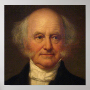 Affiche Martin Van Buren 8e Président