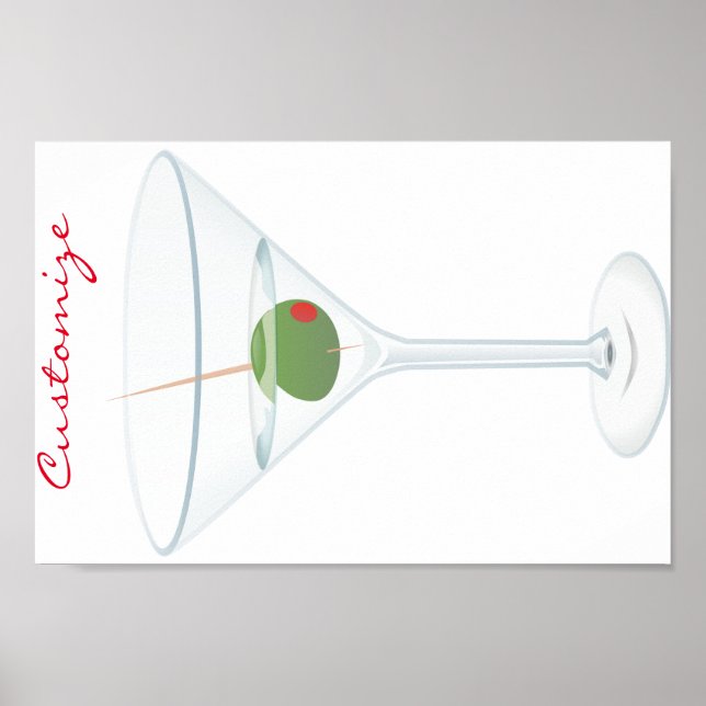Affiche Martini à l'olive sale Thunder_Cove (Devant)