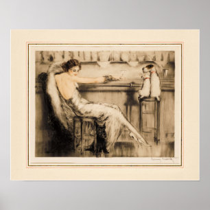 Affiche Martini par Louis Icart