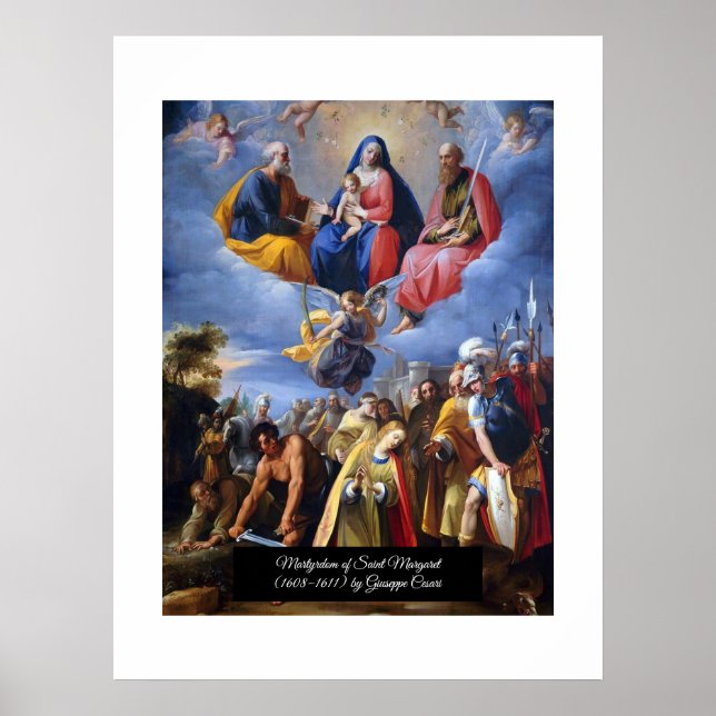 Affiche Martyre de Saint-Margaret (Devant)