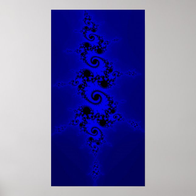 Affiche Marvel bleu (Devant)