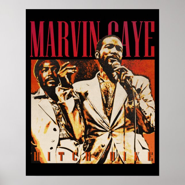 Affiche Marvin Gaye (Devant)