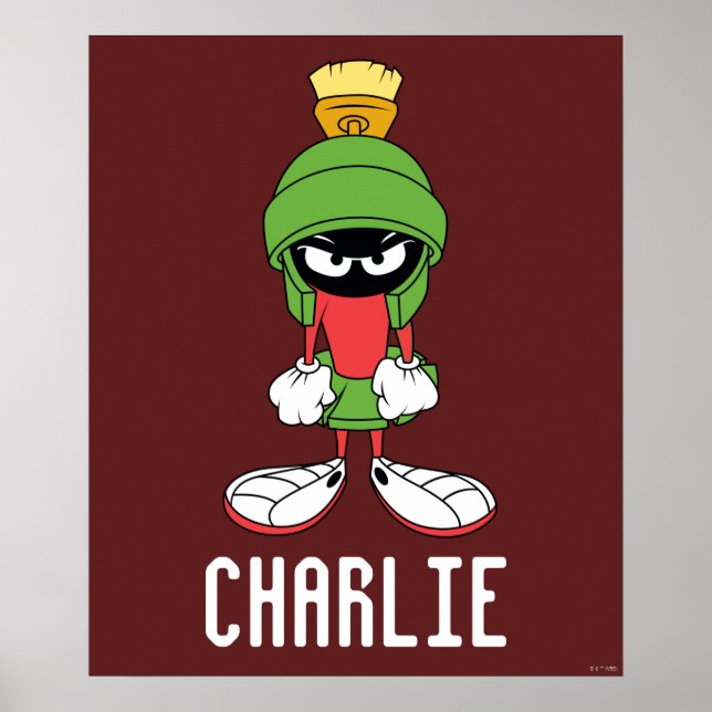 Affiche MARVIN LE MARTIEN™ contrarié (Devant)