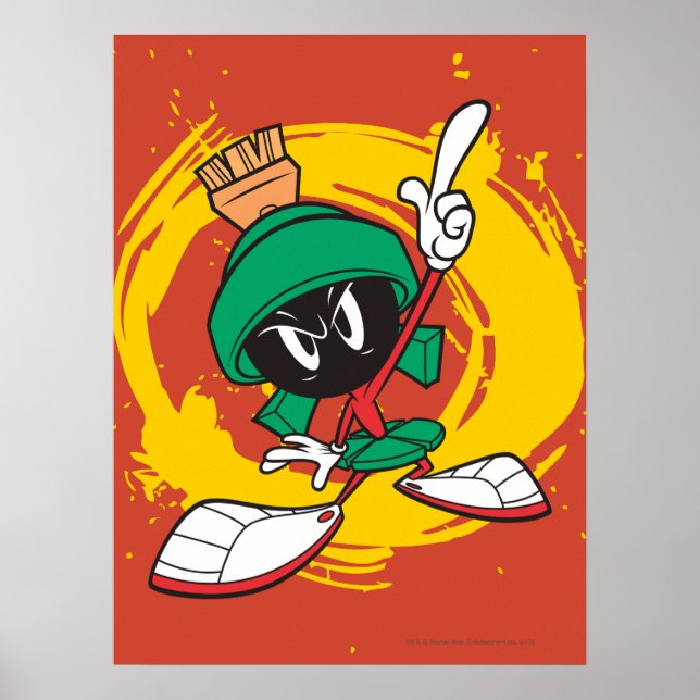 Affiche Marvin pointe vers le haut (Devant)