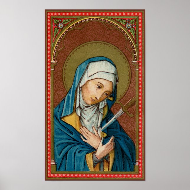 Affiche Mary as Mater Dolorosa (Mother of Sorrows) (SAU20) (Devant)