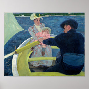 Affiche Mary Cassatt - La fête de la navigation