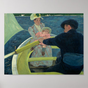Affiche Mary Cassatt - La fête de la navigation