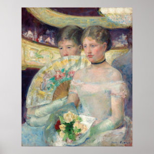 Affiche Mary Cassatt - La Loge