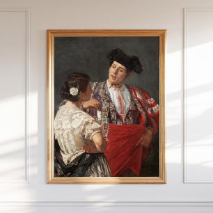 Affiche Mary Cassatt Offrant la Panale au torero