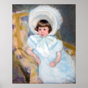 Affiche Mary Cassatt - Portrait de Louise-Aurore Villeboeu