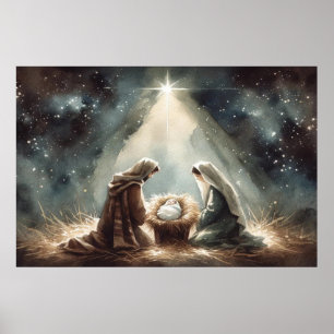 Affiche Mary & Joseph Naissance de Jésus-Christ Imprimer l