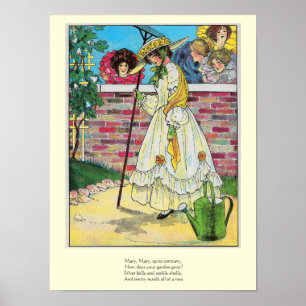 Affiche Mary Mary Assez Contraire Comment Votre Jardin Aug