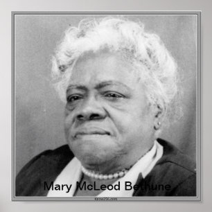 Affiche Mary McLeod Bethune