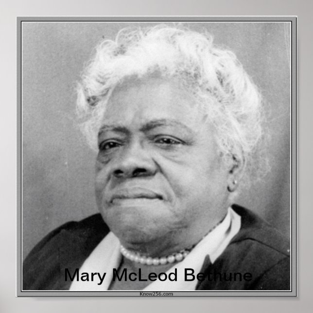 Affiche Mary McLeod Bethune (Devant)