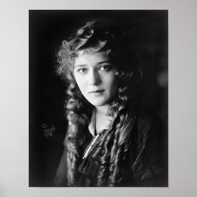 Affiche Mary Pickford — L'amour de l'Amérique (Devant)