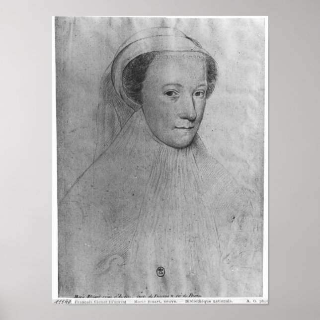 Affiche Mary, Queen of Scots  in white mourning, 1560 (Devant)
