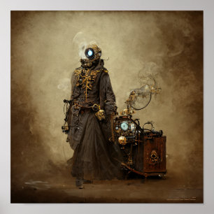 Affiche Mary the Steampunk Automaton