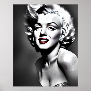 Affiche Marylin Monroe Portrait