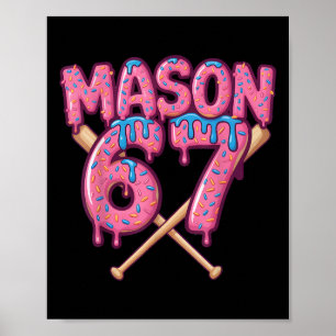 Affiche Mason 67 Drôle de glace Drip Bysebyll Meme