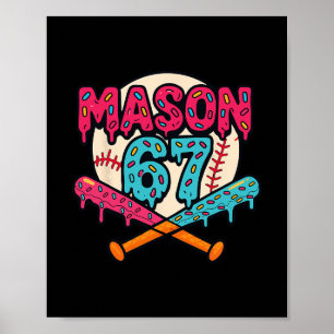 Affiche Mason 67 Drôle de glace qui coule Mème Graphique 