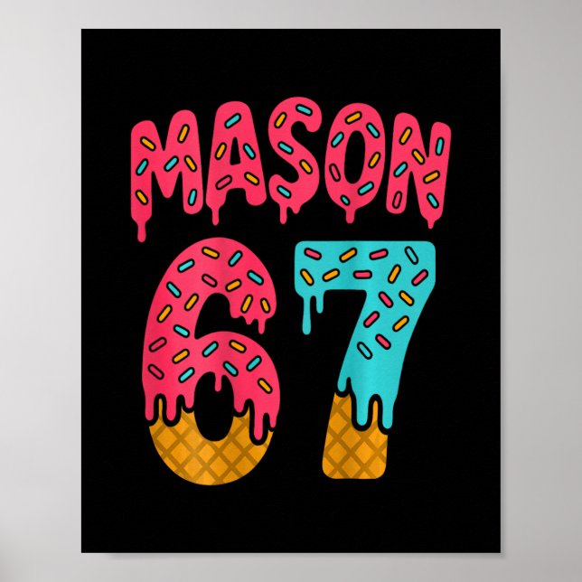 Affiche Mason 67 Glace Mem Funny Six Seven (sur Ck) 1  (Devant)
