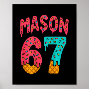 Affiche Mason 67 Glace Mignon Mème Six Sept (sur Ck)