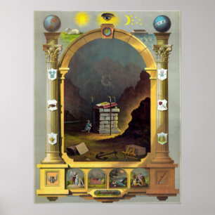 Affiche Masonic Chart 2