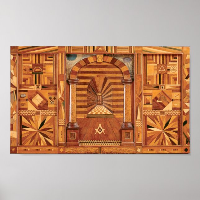 Affiche Masonic Royal Arch Tracing Board (Devant)