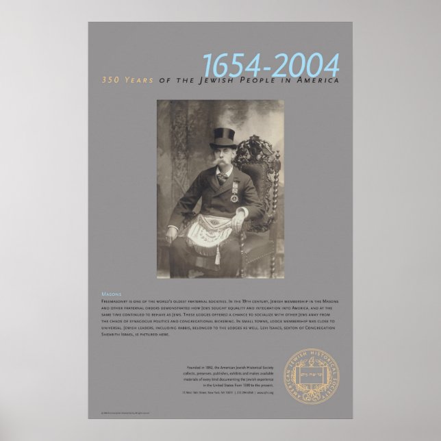 Affiche Masons (Devant)