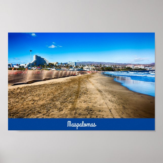 Affiche Maspalomas (Devant)
