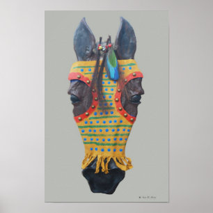 Affiche Masque 2 de cheval