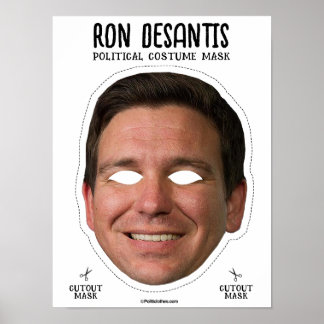 Affiche Masque costume Ron Desantis