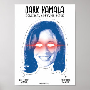 Affiche Masque de costume Dark Kamala